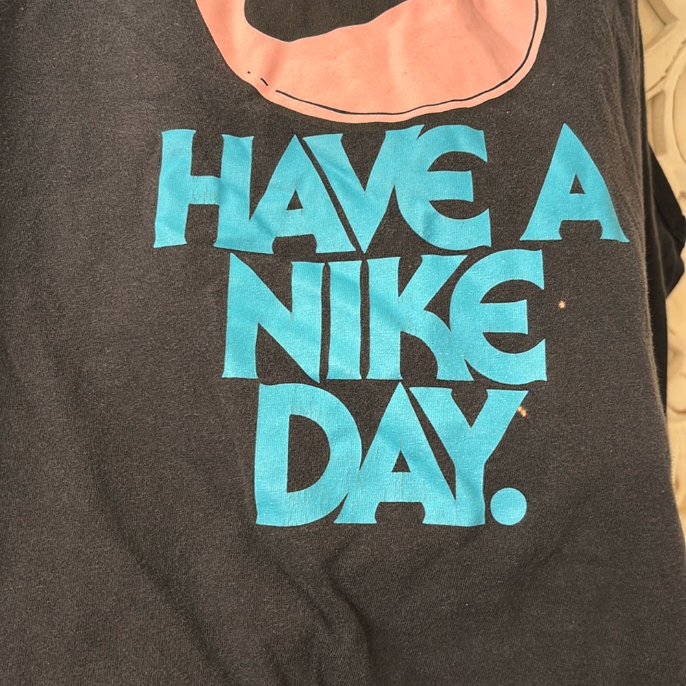 😀 Nike Tank Top • Vintage Style • Have A Nike Day • 100% Cotton • Size XXL - Picture 3 of 5